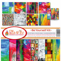 Ella and Viv Paper Company - Be Yourself Collection - 12 x 12 Collection Kit