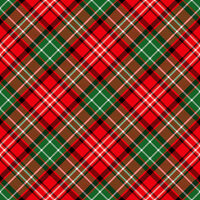 Ella and Viv Paper Company - Perfectly Plaid Collection - 12 x 12 Paper - Christmas Tartan