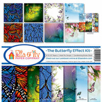 Ella and Viv Paper Company - The Butterfly Effect Collection - 12 x 12 Kit