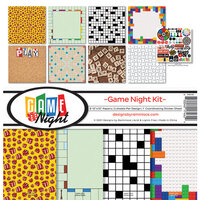 Reminisce - Game Night Collection - 12 x 12 Collection Kit