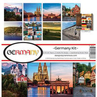 Ella and Viv Paper Company - Germany Collection - 12 x 12 Collection Kit