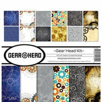 Reminisce - Gear Head Collection - 12 x 12 Collection Kit