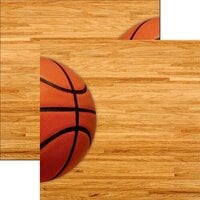 Reminisce - Game Day Basketball Collection - 12 x 12 Double Sided Paper - Game Day