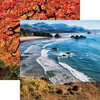 Reminisce - The Great Northwest Collection - 12 x 12 Double Sided Paper - Oregon Coastline