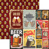 Reminisce - Happy Hour Collection - 12 x 12 Double Sided Paper - More Beer