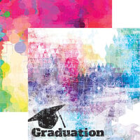 Reminisce - Hats Off To The Grad Collection - 12 x 12 Double Sided Paper