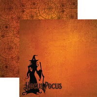 Reminisce - Hocus Pocus Collection - 12 x 12 Double Sided Paper - Hocus Pocus