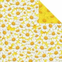 Reminisce - Happy Easter Collection - 12 x 12 Double Sided Paper - Spring Daisies