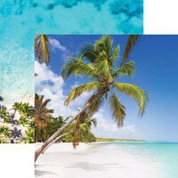 Reminisce - Island Paradise Collection - 12 x 12 Double Sided Paper - Punta Cana