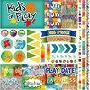 Reminisce - Kids at Play Collection - 12 x 12 Cardstock Stickers - Elements