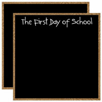 Reminisce - Making the Grade Collection - 12 x 12 Double Sided Paper - First Day of School