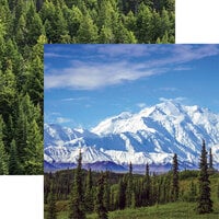 Reminisce - Mountains Calling Collection - 12 x 12 Double Sided Paper - Mountain Peak