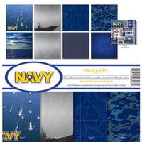 Reminisce - Navy Collection - 12 x 12 Collection Kit