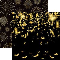 Reminisce - New Years 2020 Collection - 12 x 12 Double Sided Paper - Confetti