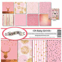 Reminisce - Oh Baby Girl Collection - 12 x 12 Collection Kit