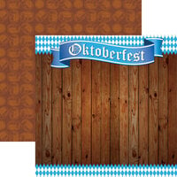 Reminisce - Oktoberfest Collection - 12 x 12 Double Sided Paper - Roll Out The Barrel