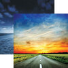 Reminisce - Road Trip Collection - 12 x 12 Double Sided Paper - Road Trip