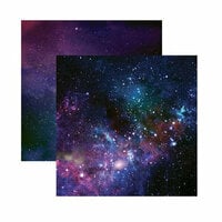 Reminisce - Outer Space Collection - 12 x 12 Double Sided Paper - Out of This World