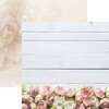 Reminisce - Our Wedding Collection - 12 x 12 Double Sided Paper - Rose Wood