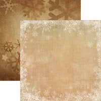 Reminisce - Rustic Christmas Collection - 12 x 12 Double Sided Paper - Rustic Christmas