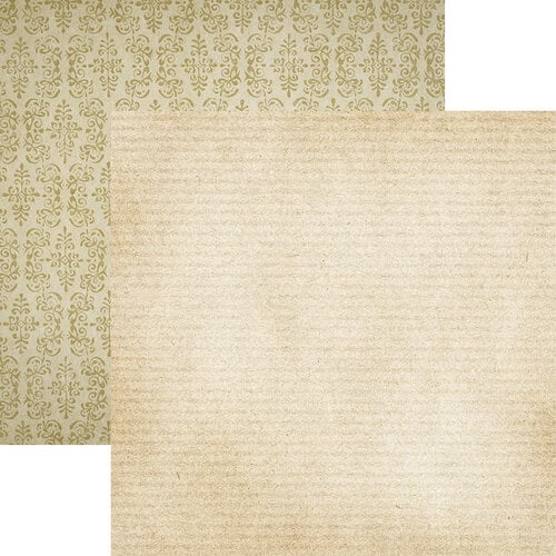 CLEARANCE | Reminisce Color It! 12x12 Scrapbook Paper: Number 3