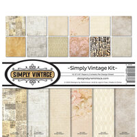 Reminisce - Simply Vintage Collection - 12 x 12 Collection Kit