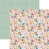 Reminisce - Stitch and Sew Collection - 12 x 12 Double Sided Paper - Cute As A Button