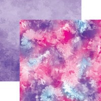 Reminisce - Tie Dye Collection - 12 x 12 Double Sided Paper - Gypsy Soul