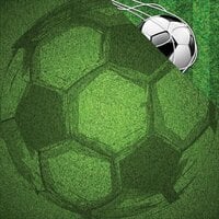 Reminisce - The Soccer Collection - 12 x 12 Double Sided Paper - Soccer Ball Tonal