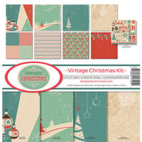 Snowflake Ridge - Whiteout 12x12 Scrapbook Papers - by Reminisce 5 Sheets