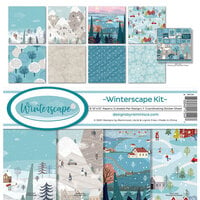 Reminisce - Winterscape Collection - 12 x 12 Collection Kit