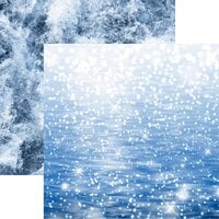 Reminisce - Watersports Collection - 12 x 12 Double Sided Paper - Sparkling Sea