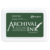Ranger Ink - Wendy Vecchi - Make Art - Archival Ink Pads - English Ivy