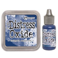 Ranger Ink - Tim Holtz - Distress Oxides Ink Pad and Reinker - Chipped Sapphire