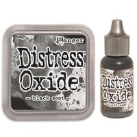 Ranger Ink - Tim Holtz - Distress Oxides Ink Pad and Reinker - Black Soot