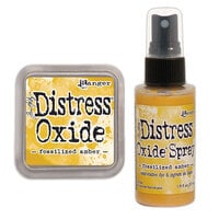 Ranger Ink - Tim Holtz - Distress Oxides Ink Pad and Spray - Fossilized Amber