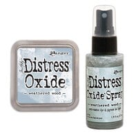 Ranger Ink - Tim Holtz - Distress Oxides Ink Pad and Spray - Weathered Wood