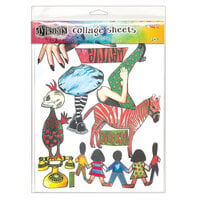 Ranger Ink - Dylusions Collage Sheets - 24 Sheets - Set 4