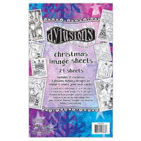Ranger Ink - Dylusions Image Sheets - Christmas
