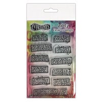 Ranger Ink - Diddy Collection - Dylusions Stamps - Clear Acrylic Stamps - Ooh What a Day
