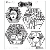Ranger Ink - Dylusions Stamps - Cling Mounted Rubber Stamps - A Head Start