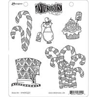 Ranger Ink - Dylusions Stamps - Cling Mounted Rubber Stamps - Drink Me