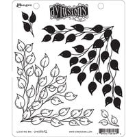Ranger Ink - Dylusions Stamps - Cling Mounted Rubber Stamps - Leaf Me Be
