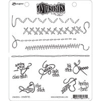 Ranger Ink - Dylusions Stamps - Cling Mounted Rubber Stamps - Sampler