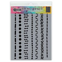 Ranger Ink - Dylusions Stencils - Large - A Stitch in Time