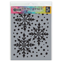 Ranger Ink - Dylusions Stencils - Large - Ice Queen