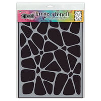 Ranger Ink - Dylusions - Stencils - Crazy Paving - Large