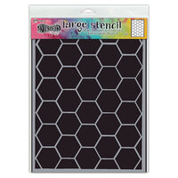 Ranger Ink - Dylusions Stencils - Large - Hexicomb