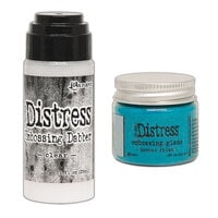 Ranger Ink - Tim Holtz - Distress Embossing Glaze and Clear Embossing Dabber - Broken China