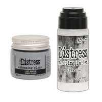 Ranger Ink - Tim Holtz - Distress Embossing Glaze and Clear Embossing Dabber - Lost Shadow